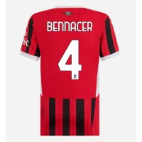 AC Milan Ismael Bennacer #4 Domaci Dres za Ženska 2024-25 Kratak Rukav